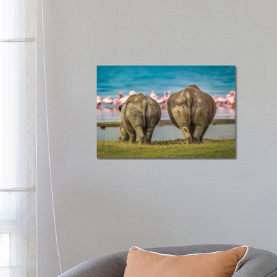 In Violation of Social Distancing by Jeffrey C. Sink - 1 Piece Wrapped Canvas Wall Art