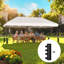 Outsunny Black Fabric Weight for Gazebo@@Canopy