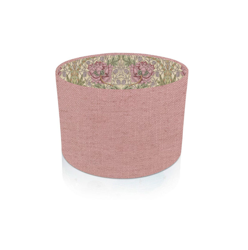 Cotton Drum Pendant Shade ( Screw On ), 24cm H x 35cm W x 35cm D