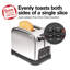 Grille-pain Hamilton Beach® Classic 2 tranches avec technologie Sure-Toast et Auto Boost