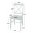 Josanna 4-Person Pedestal Dining Set-89706799-124185511