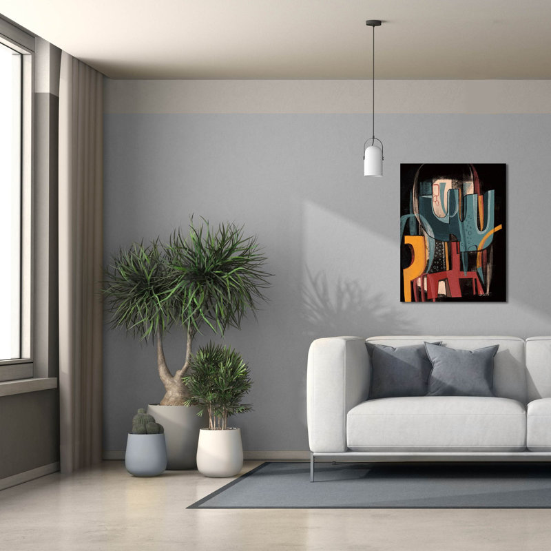  «Fleury» par Ishita Banerjee, art mural sur toile, 26 po x 34 po