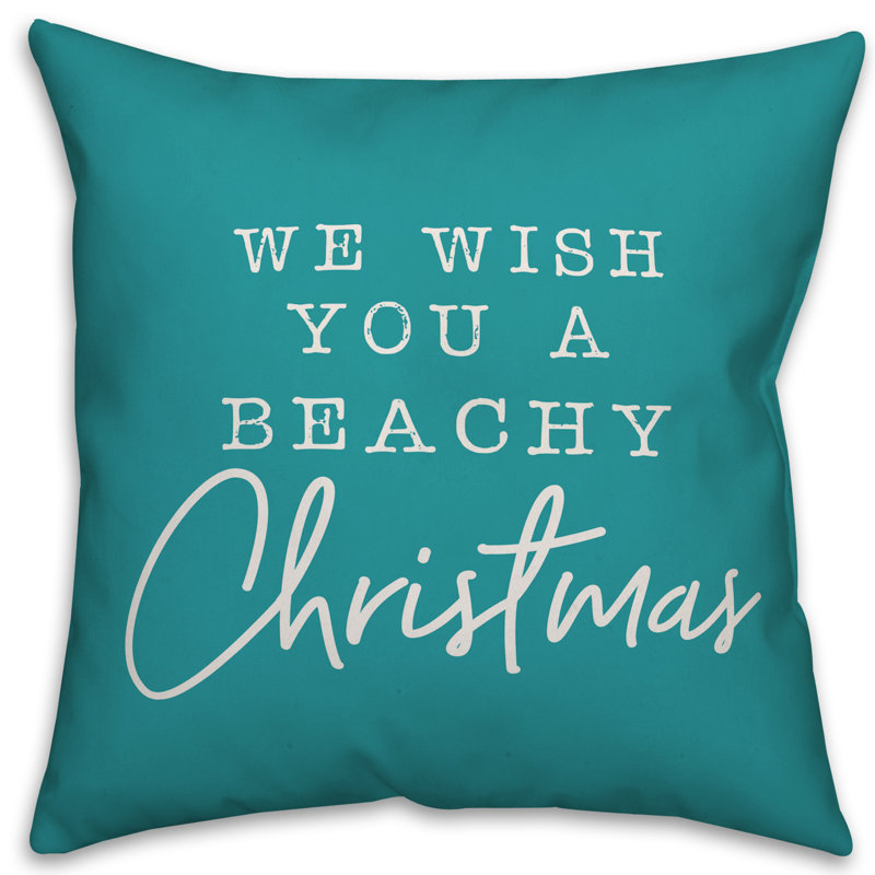 Reversible Throw Pillow, 16" x 16"