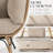 Cozella Outdoor Lounge Chair