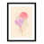 Black Single Picture Framed Paper