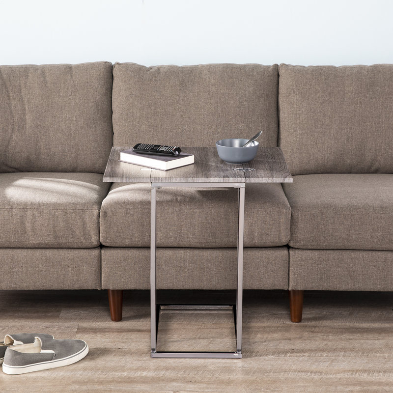 table de bout style traîneau