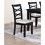 6 pièces contemporaines pour salle à manger avec table rectangulaire gris anthracite, 4 chaises et un banc, 6 pièces de conception compacte avec chaises, sièges élégants