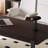 Premium Smoked Wood Veneer Desktop Desk-1806523335
