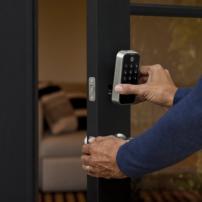 Yale Code Keypad Deadbolt, Satin Nickel