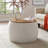 Repose-pieds rond avec rangement 26 po Modway Perla-97667386