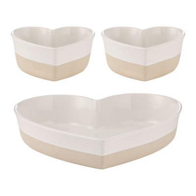 Mason Cash Rustic Charm Bakers 28cm & 14cm (Set of 3)