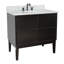 Ensemble de meuble-lavabo de salle de bain simple 37 po Saulsberry