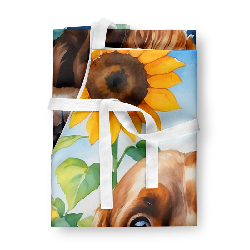 Floral Bib Apron