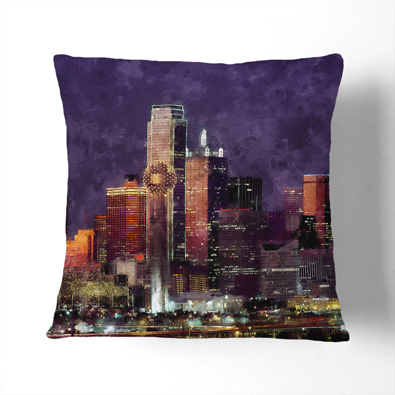 Square Cushion, 40cm H x 40cm W x 15cm D, White