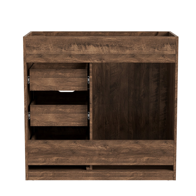 Base de meuble-lavabo rustique 36 po