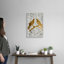 Reproduction d’art sur toile, « Two Turtle Doves-Gold Leaf »-1078211030-1078211027
