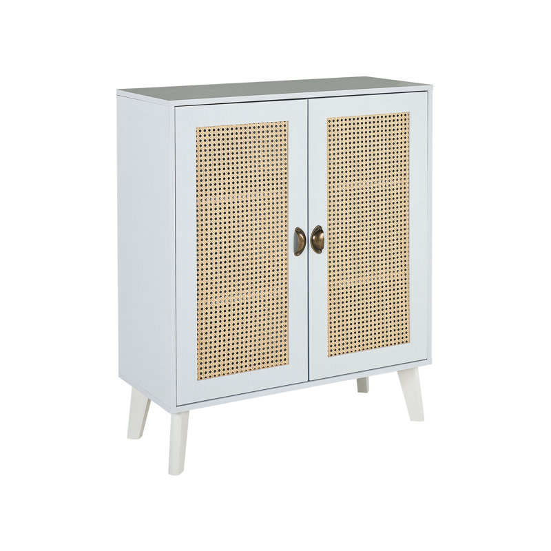 Sehili 80cm Sideboard, White/Beige