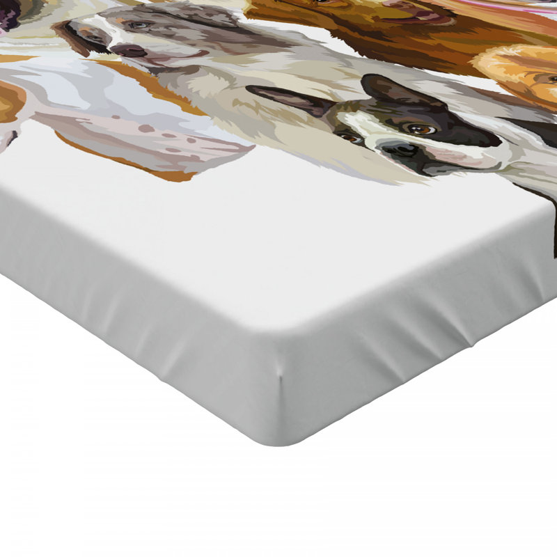 Microfiber Fitted Sheet, Twin Fitted Sheet