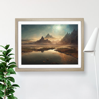 Exciting Mountain Landscape - Single Picture Frame Painting