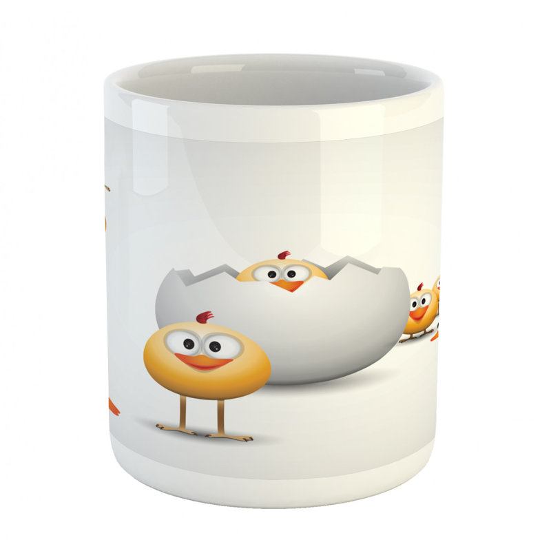 Grande tasse à café pâques