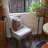 Thickened Fabric Upholstered Wooden Nailhead Dining Chair（Set of 4）-310173345