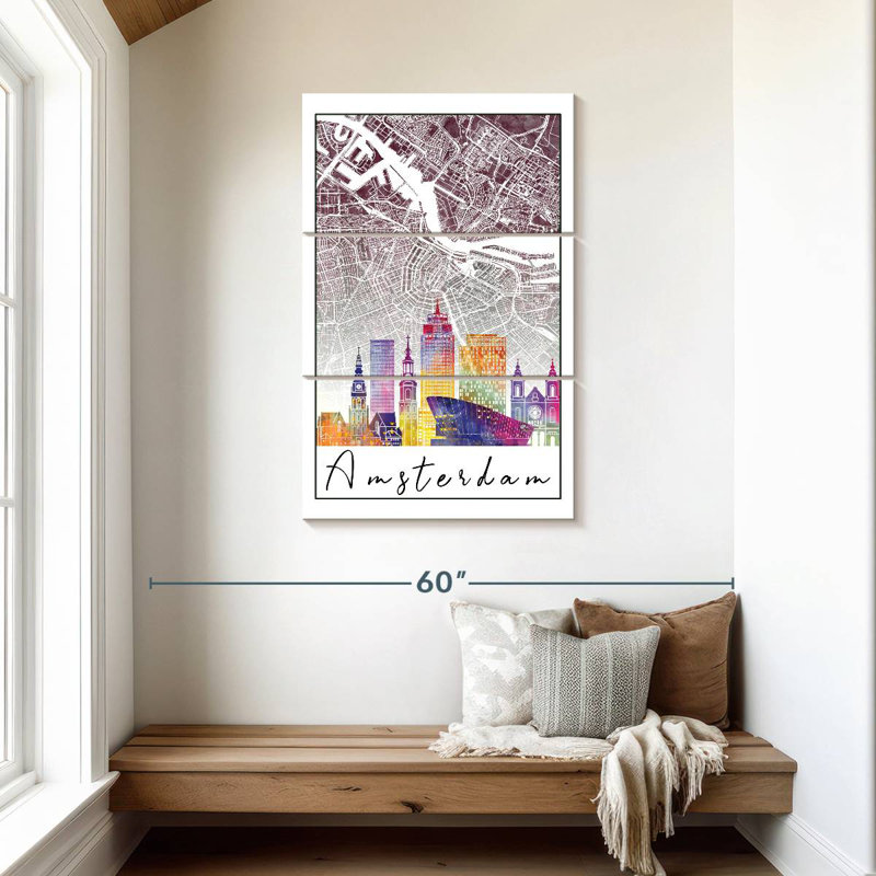 Carte de la ville de Aliaz Amsterdam