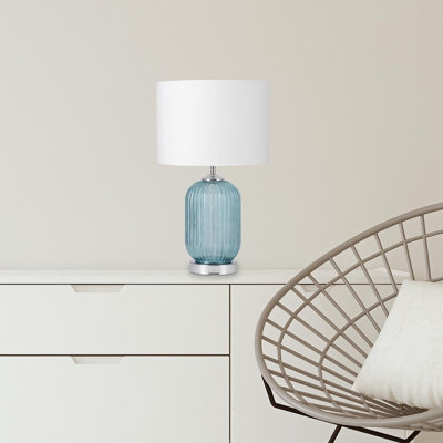 Larimar Metal Table Lamp