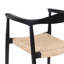 Izobel 44.5cm H Solid Wood Wishbone Armchair