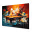 «Billard Vibrant Break II», reproduction sur toile-91498665-91498664