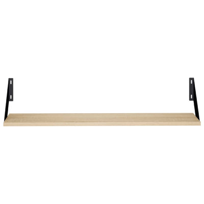 2 -Piece Steel Floating Shelf