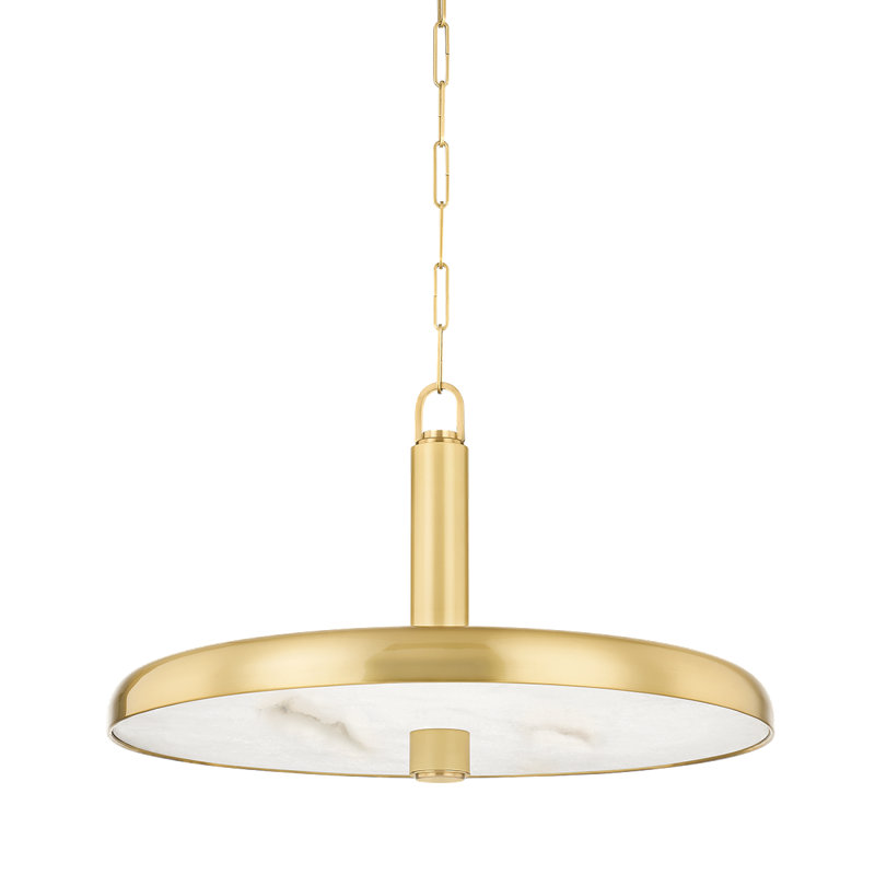 Reynolds 1 Light Pendant, 17.25" H x 28" W x 28" D