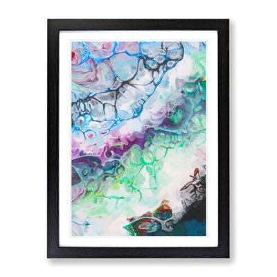 Free Dreams Abstract - Single Picture Frame Painting