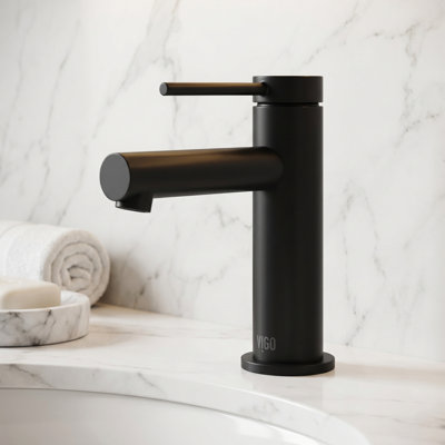 Jewel 6 in. H Single-Hole Single Handle Bathroom Faucet