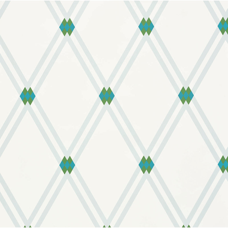 Schumacher x David Oliver Asolo Wallpaper, Mineral