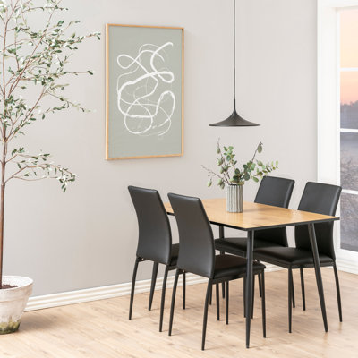 Jobe Metal Base Dining Table