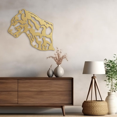 Décoration murale en métal