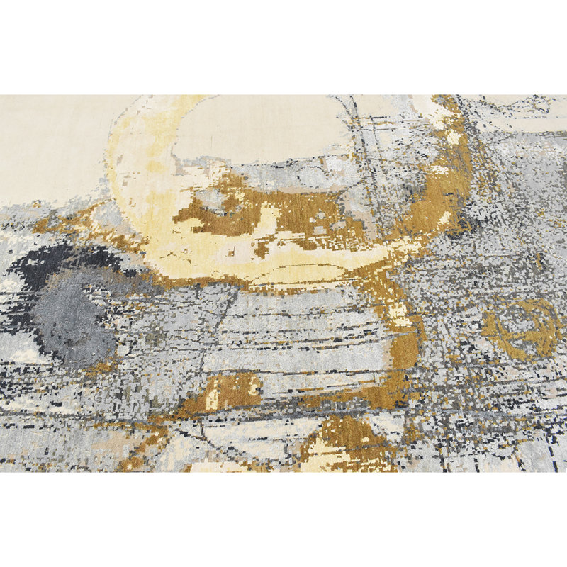 Abstract Area Rug, Rectangle 9' x 12'