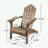 wooden Adirondack Chairs with sturdy legs