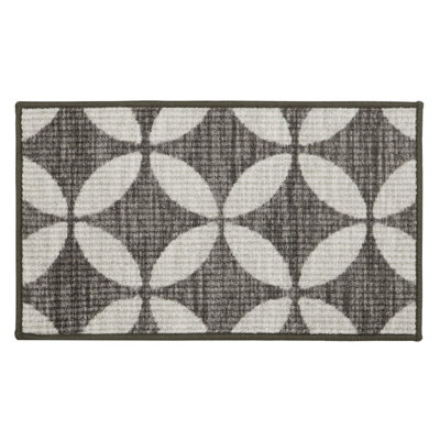 Non-Slip Geometric Indoor Doormat