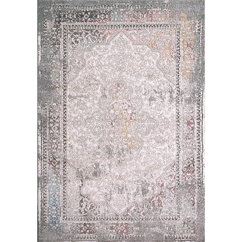 Oriental Indoor Rug, Round 5.3'