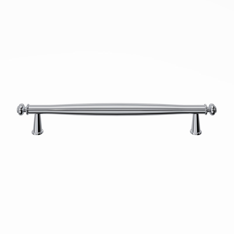 Coddington Appliance Pull, Polished Chrome, 12" Center To Center