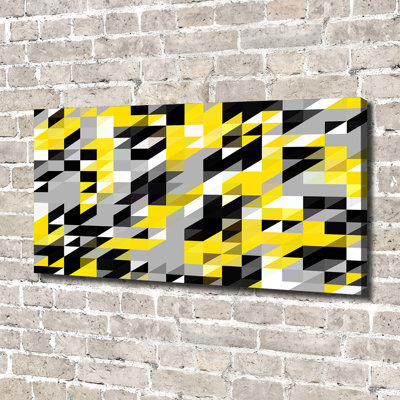 Geometric Background - No Frame Print on Canvas