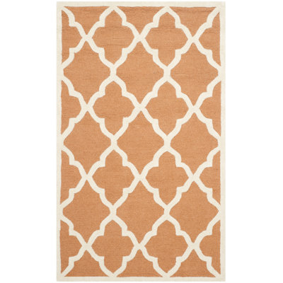 Cannen Hand Tufted Wool Geometric Rug