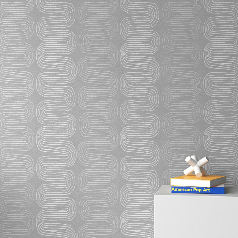 Freddy Abstract Roll, Gray