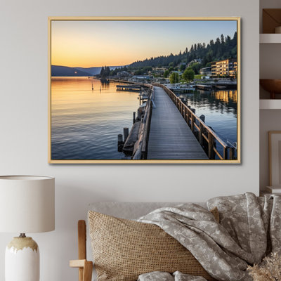 «Heart D'Alene In Idaho I», reproduction sur toile