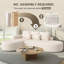 3 Seater Fabric Corner Sectional-1210272332