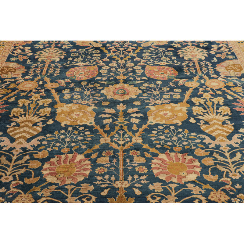 One-of-a-Kind 9'1x14'8 Hand Knotted Area Rug