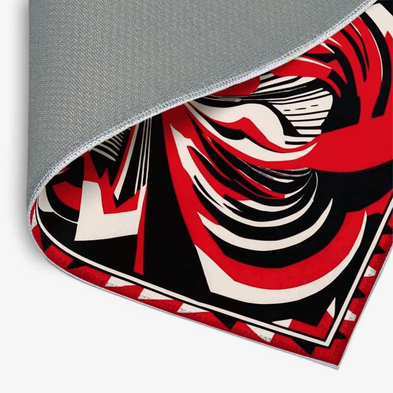 Tapis intérieur et extérieur Ecliptic Vortex, Rectangle 1 pi 6 po x 2 pi 6 po