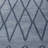 Light Blue Wool Handmade Geometric Hand Knotted Runner Indoor Area Rug-1518825814