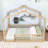 Vonie Wood Daybed with Roof and Slats-656567933-656634593